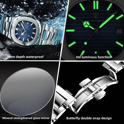 Waterproof ultra-thin men's watch - Price Value Store