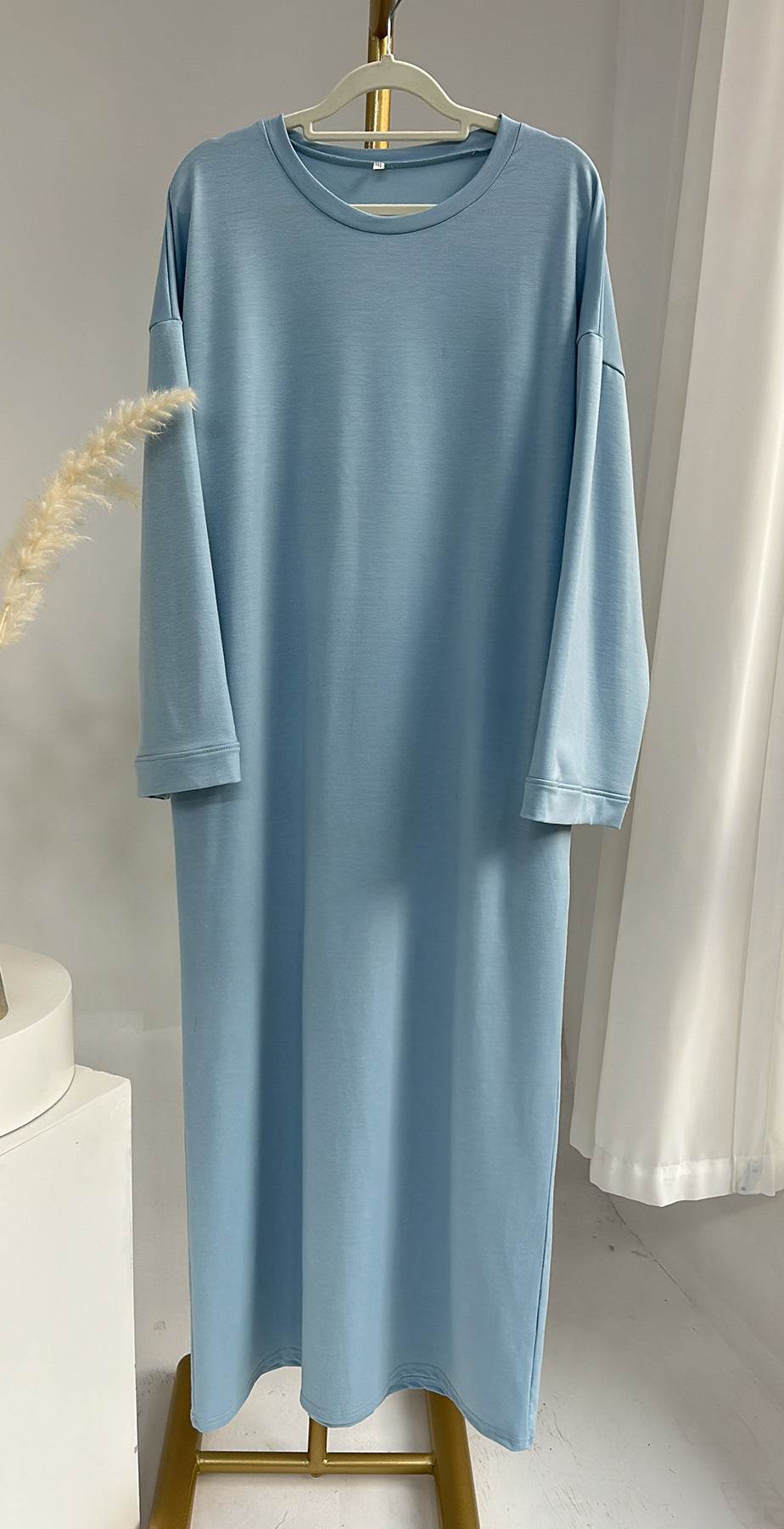 Solid-color hoodie dress - Price Value Store