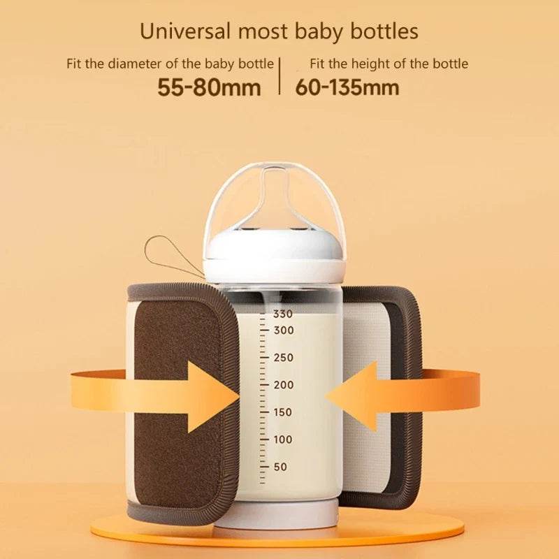 Baby Rechargeable Bottle Thermal Sleeve Soaking Milk Out Portable Warm Milk Warmer Thermostatic Heating Milk Mixing Cup Sleeve - Price Value Store