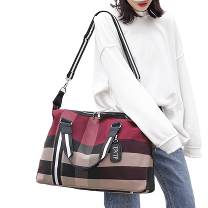 Large Capacity Travel Bag Dry and Wet Portable Lightweight Storage Bag Short-distance Travel Luggage Bag Fashion Travel Bag - Price Value Store