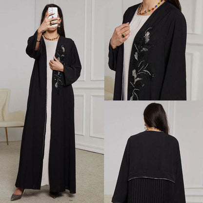 Cardigan with creased front dress - Price Value Store