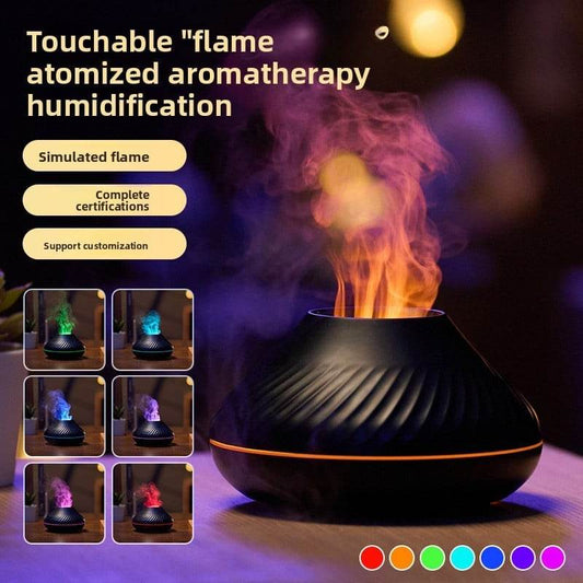 Flame Aromatherapy Machine, Office Desktop Humidifier, Car mounted Automatic Spray Fragrance Machine, Home Essential Oil Diffuser - Price Value Store