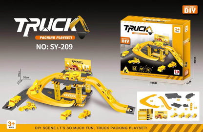 Assembled fire-fighting track toy - Price Value Store