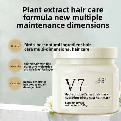Water Condensation Protects the bird's nest hair film