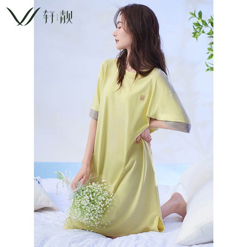 Summer thin short-sleeved modal cotton sexy pajamas - Price Value Store