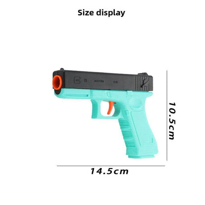 Glock Soft Bullet Toy Gun for Kids - Mint Green - Price Value Store