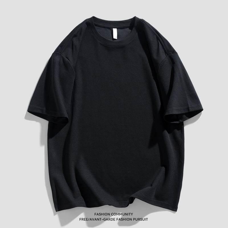 A versatile men's round-neck half-sleeved top - Price Value Store