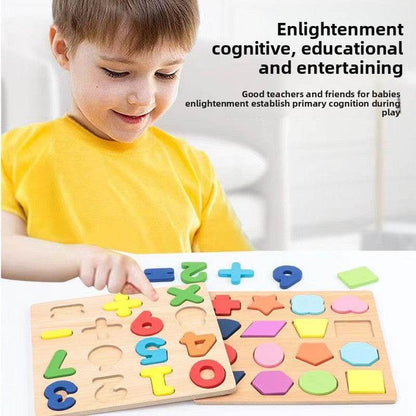 Wooden Educational Puzzle Board for Kids - Price Value Store