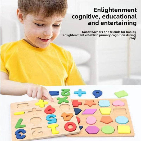Wooden Educational Puzzle Board for Kids - Price Value Store