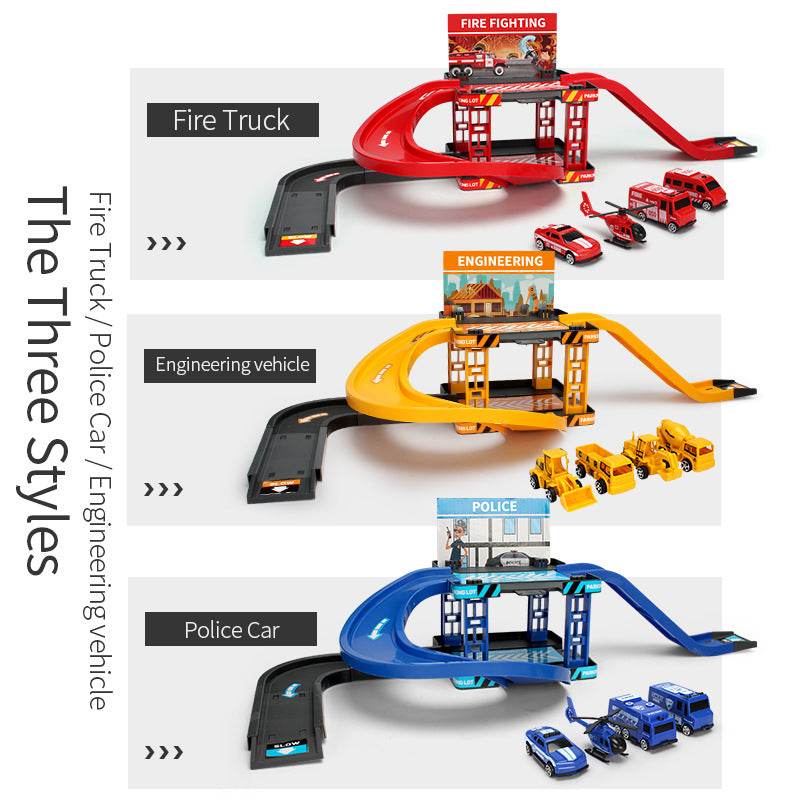 Assembled fire-fighting track toy - Price Value Store