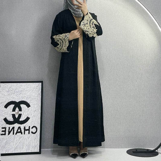 Elegant Embroidered Abaya Dress for Women - Price Value Store