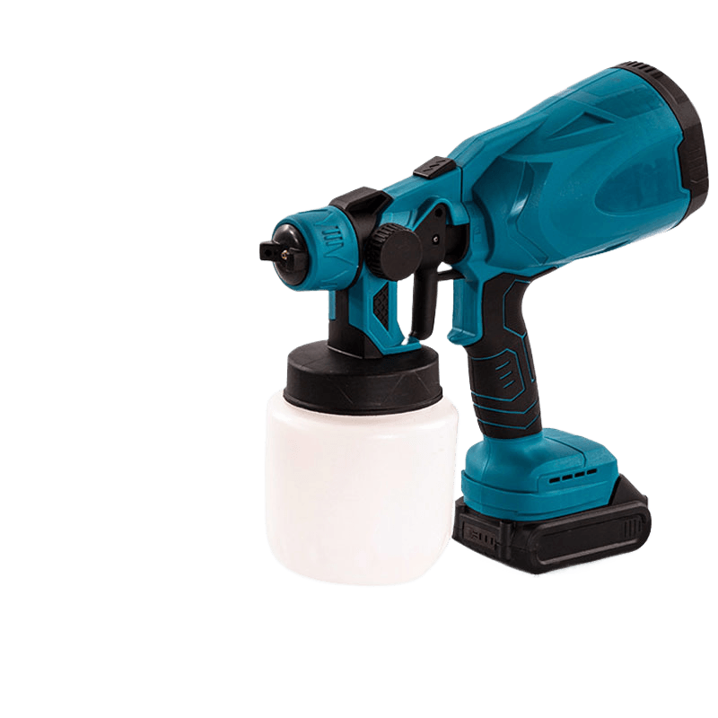 Multifunctional lithium battery spray gun special adaptation decoration coating spray gun high power strong power woodworking spray gun - Price Value Store