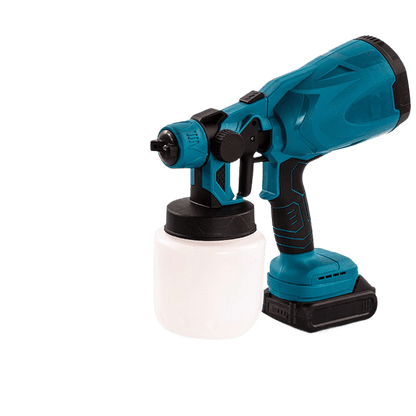 Multifunctional lithium battery spray gun special adaptation decoration coating spray gun high power strong power woodworking spray gun - Price Value Store