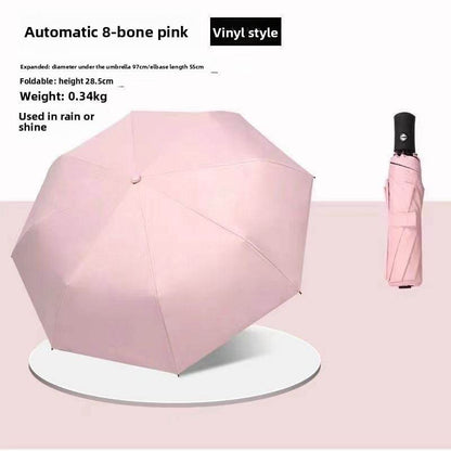 The fully automatic umbrella is suitable for both sunny and rainy days - Price Value Store