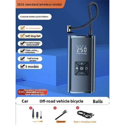 Portable electric air pump for vehicles - Price Value Store