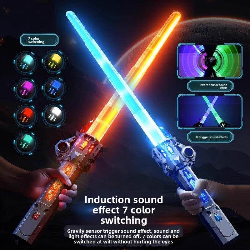 The two-in-one laser sword with seven-color retractable function - Price Value Store