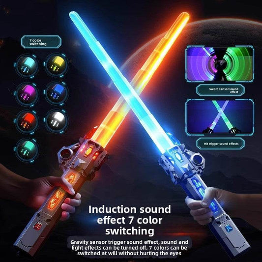 The two-in-one laser sword with seven-color retractable function - Price Value Store