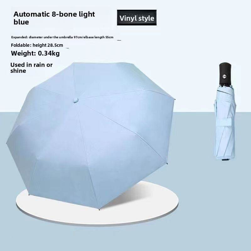 The fully automatic umbrella is suitable for both sunny and rainy days - Price Value Store