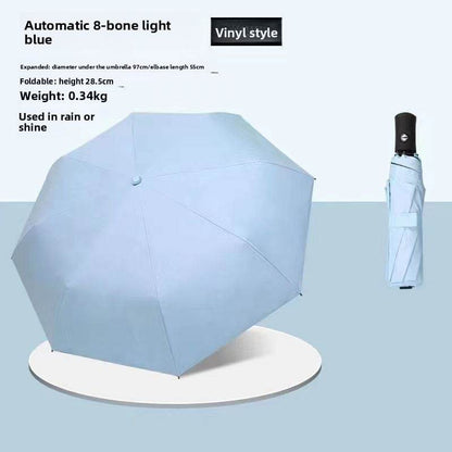 The fully automatic umbrella is suitable for both sunny and rainy days - Price Value Store
