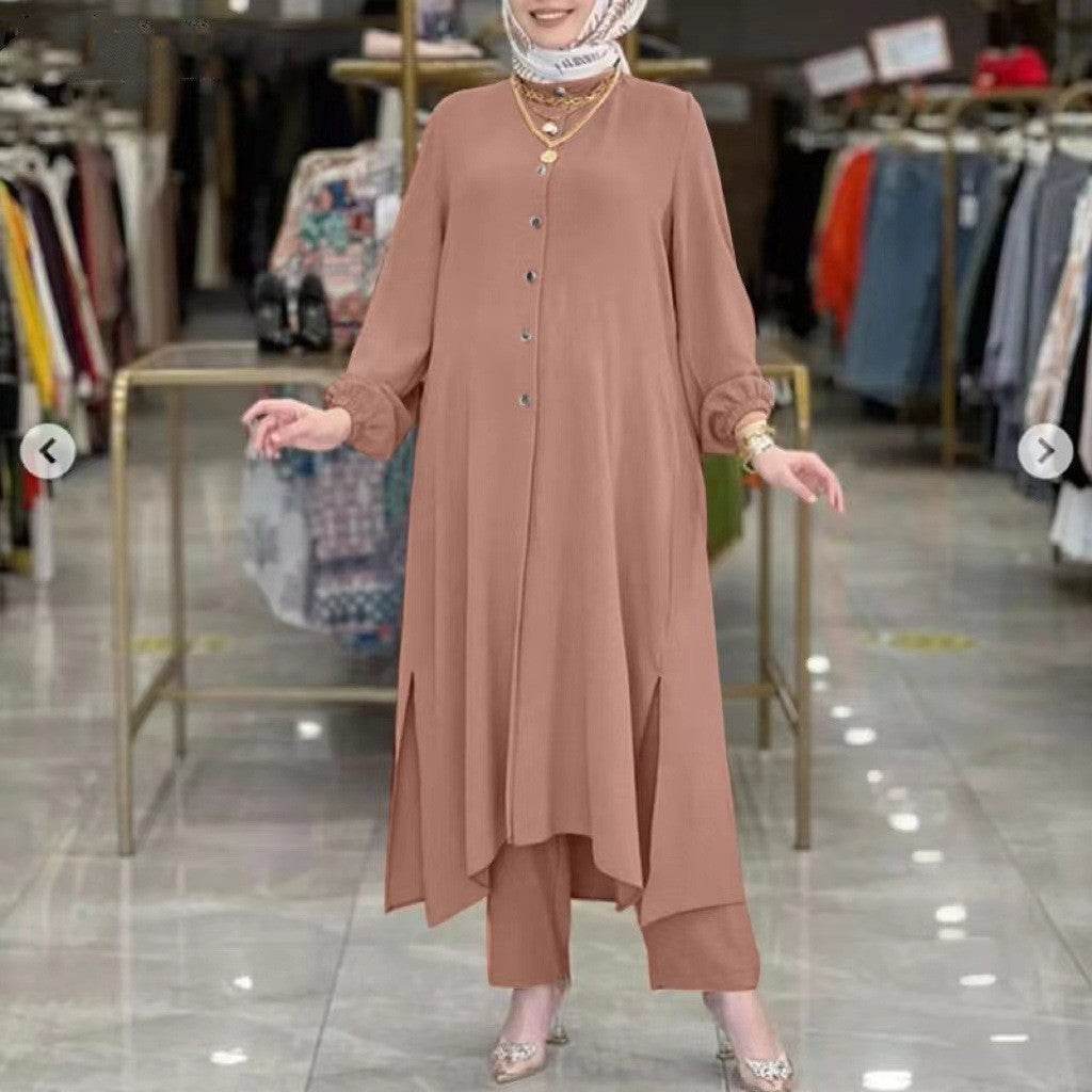 Silk shirt and pants set - Price Value Store