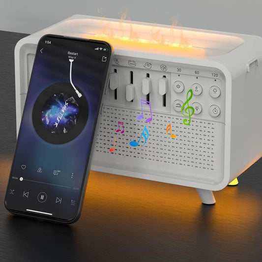 Humidifier, night light, sleep aid, white noise machine - Price Value Store
