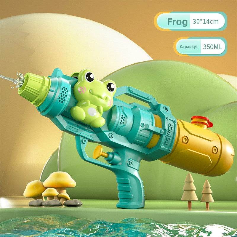 Double-nozzle dinosaur duck water gun water splashing toy - Price Value Store