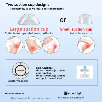 Negative pressure liposuction body shaping device - Price Value Store