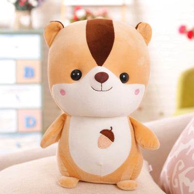Cute Squirrel Plush Doll Soft Stuffed Animal Toy - Price Value Store