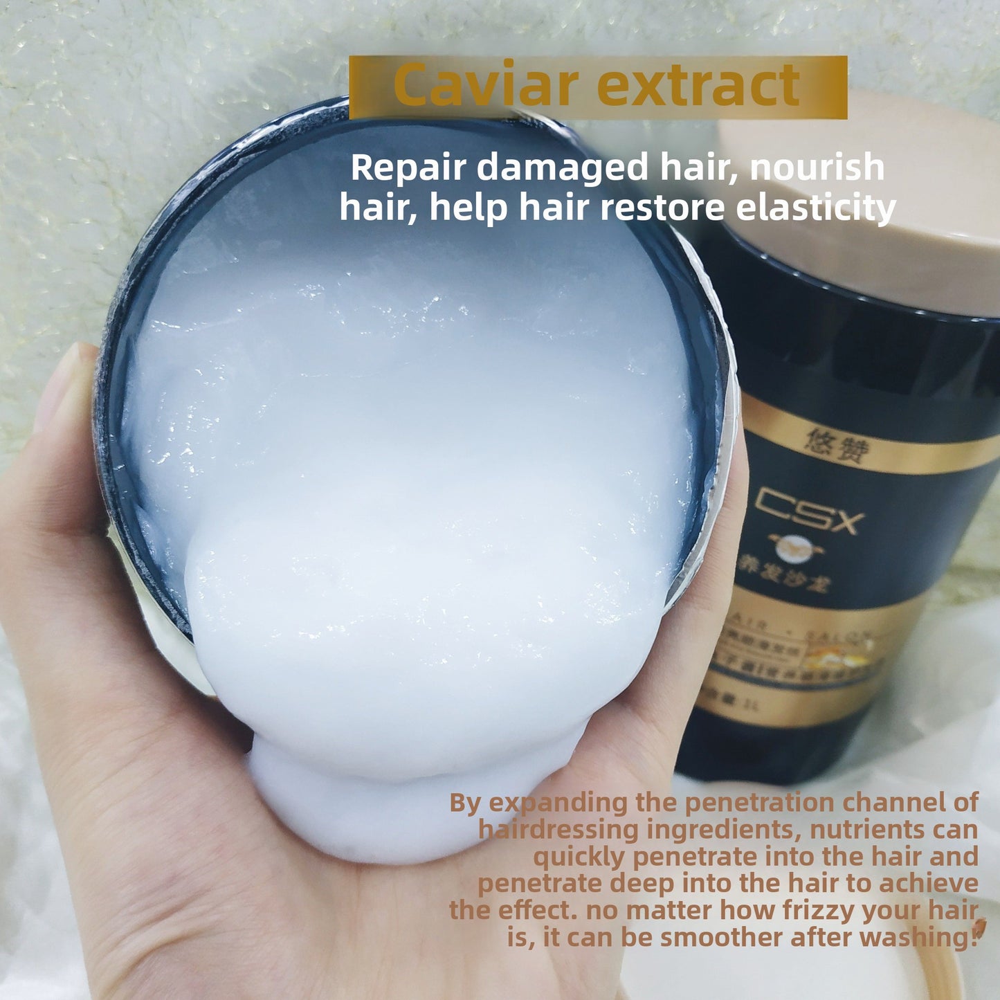 Caviar Perm and Dye Repair Hair Mask