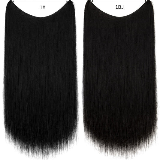Seamless Straight Synthetic Hair Patch