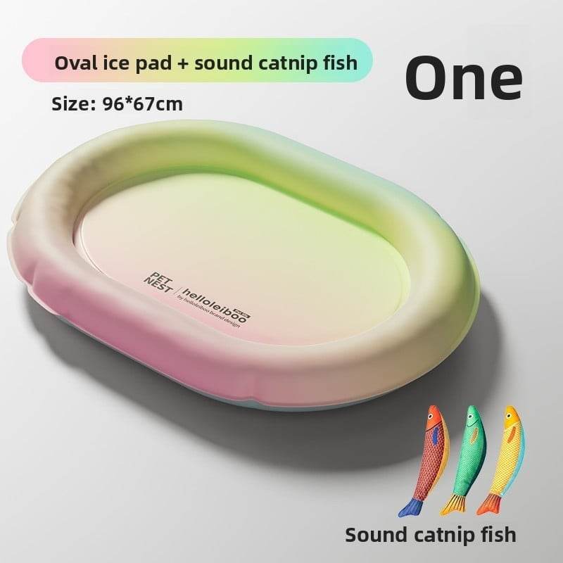 Pet ice mat, dog ice bed mat, summer sleeping mat, cat summer sleeping cooling mat, durable dog bed mat - Price Value Store