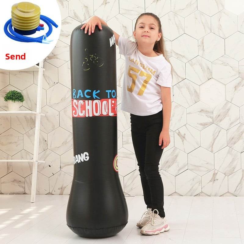 Inflatable fitness boxing column untoppleable figure - Price Value Store