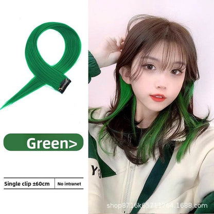 Colorful one-piece wig pieces - Price Value Store