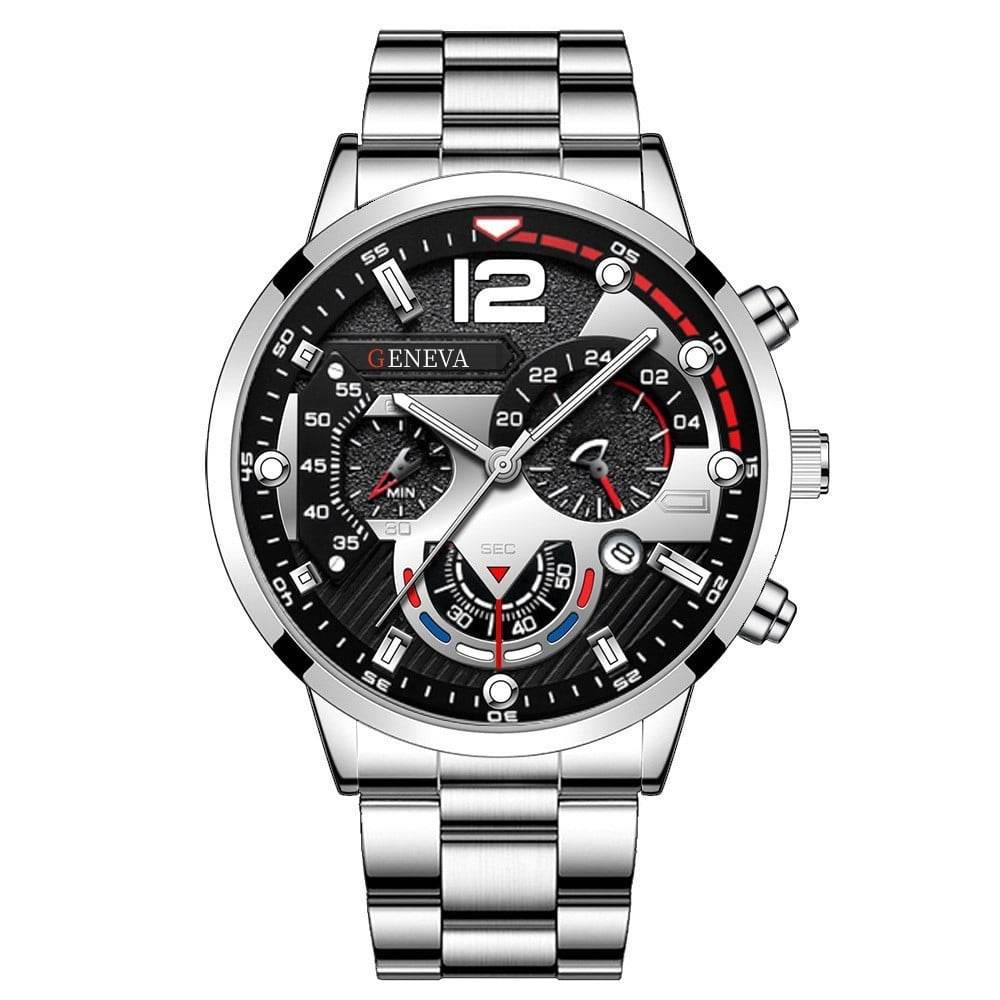 Men's FashionBusiness Watch Pointer with Calendar Quartz Watch Pointer Type - Price Value Store