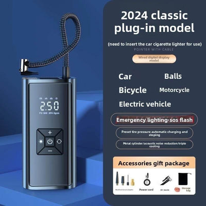 Portable electric air pump for vehicles - Price Value Store