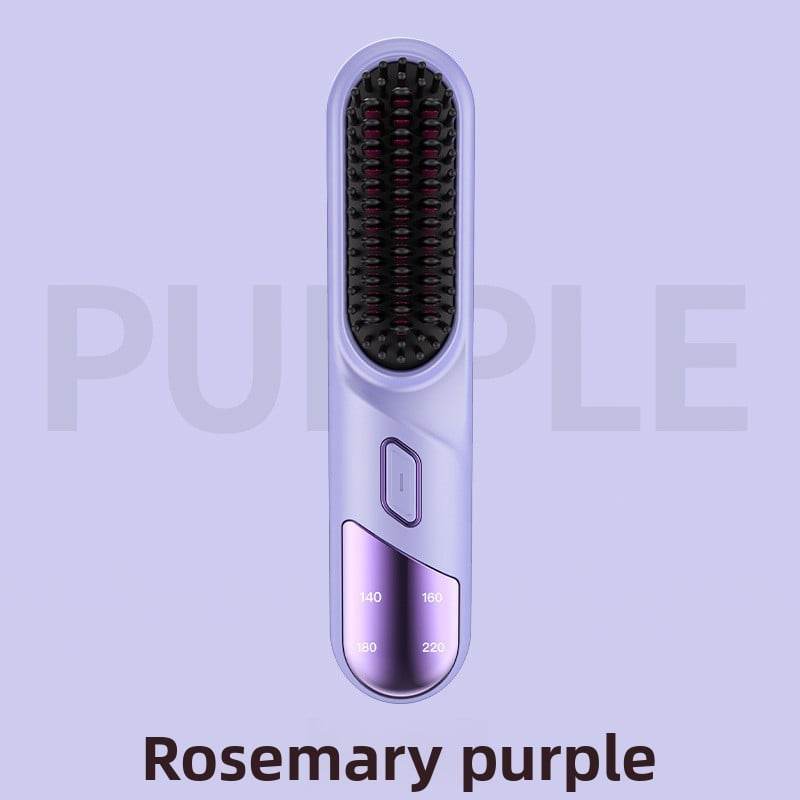 LCD display ceramic straight hair comb - Price Value Store