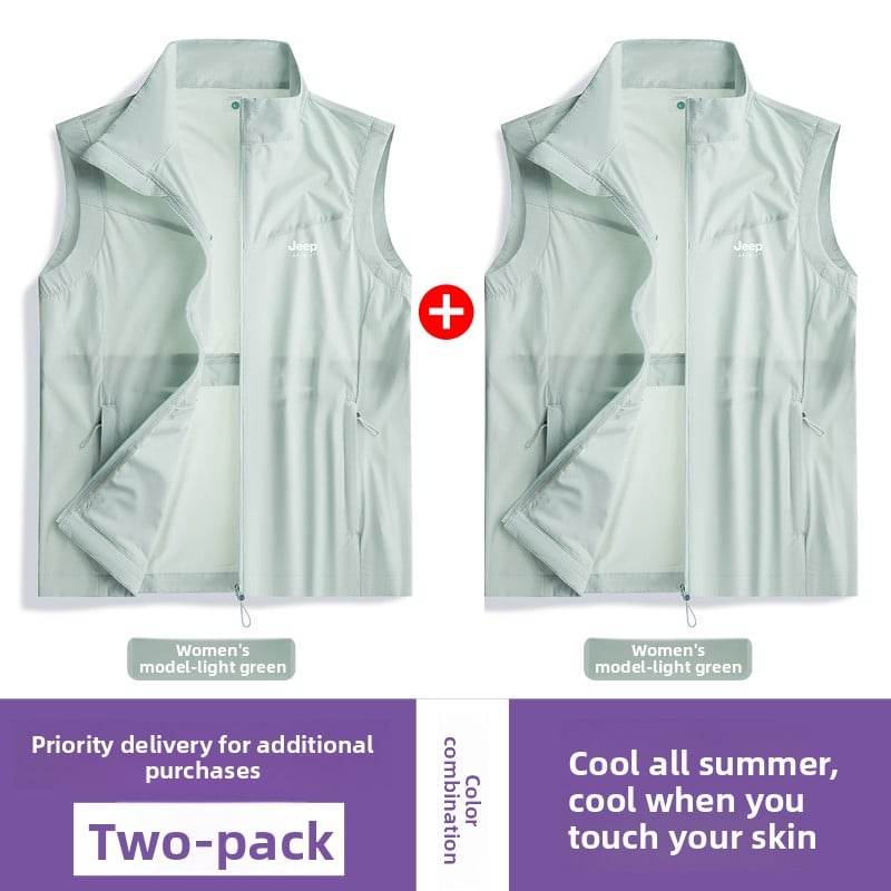 Ice Silk Sun Protection vest - Price Value Store