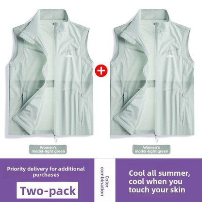 Ice Silk Sun Protection vest - Price Value Store