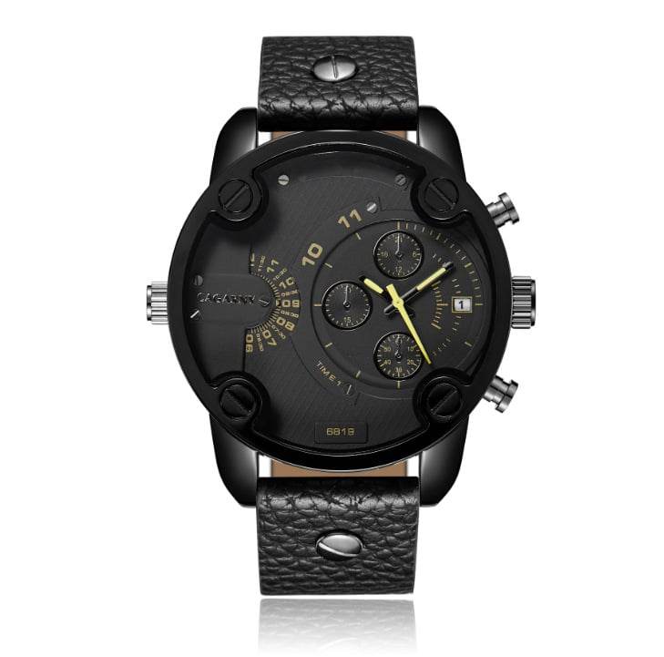 Men's Casual Quartz Watch with Calendar and Large Dial - Price Value Store