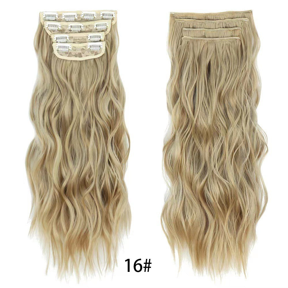 A four-piece wig set