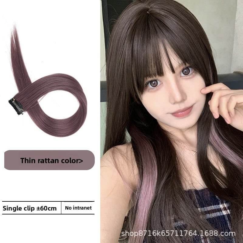 Colorful one-piece wig pieces - Price Value Store