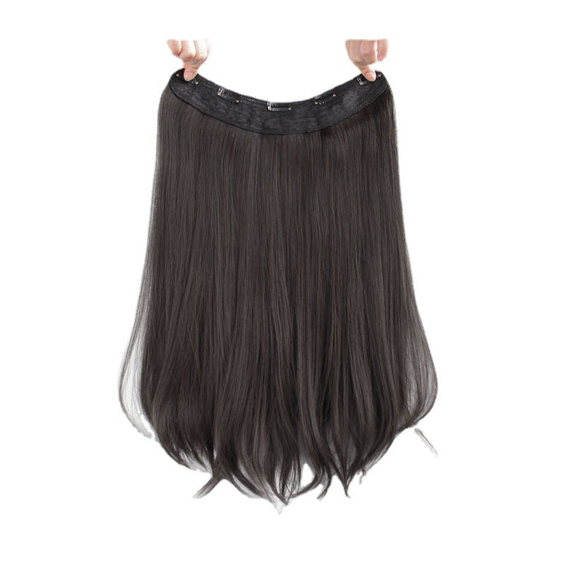 One-Piece Wig, Long Straight Hair