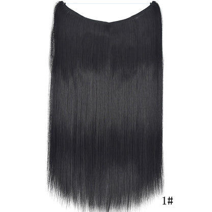 Seamless Straight Synthetic Hair Patch