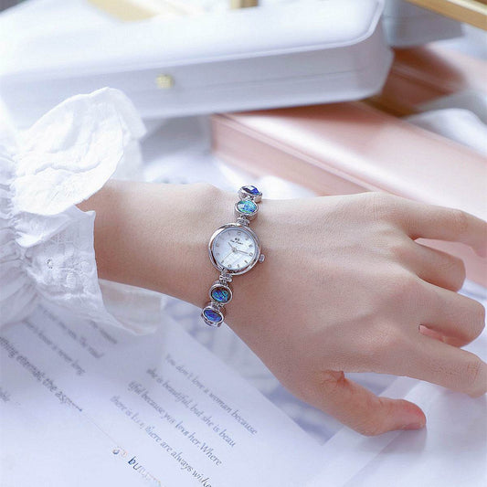 BS Huancai Rough Stone Malachite iridescence Women's Watch - Price Value Store
