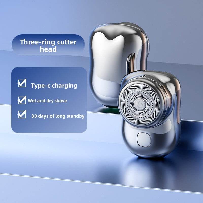 Mini Electric Shaver with Floating Cutter Head and Digital Display - Price Value Store