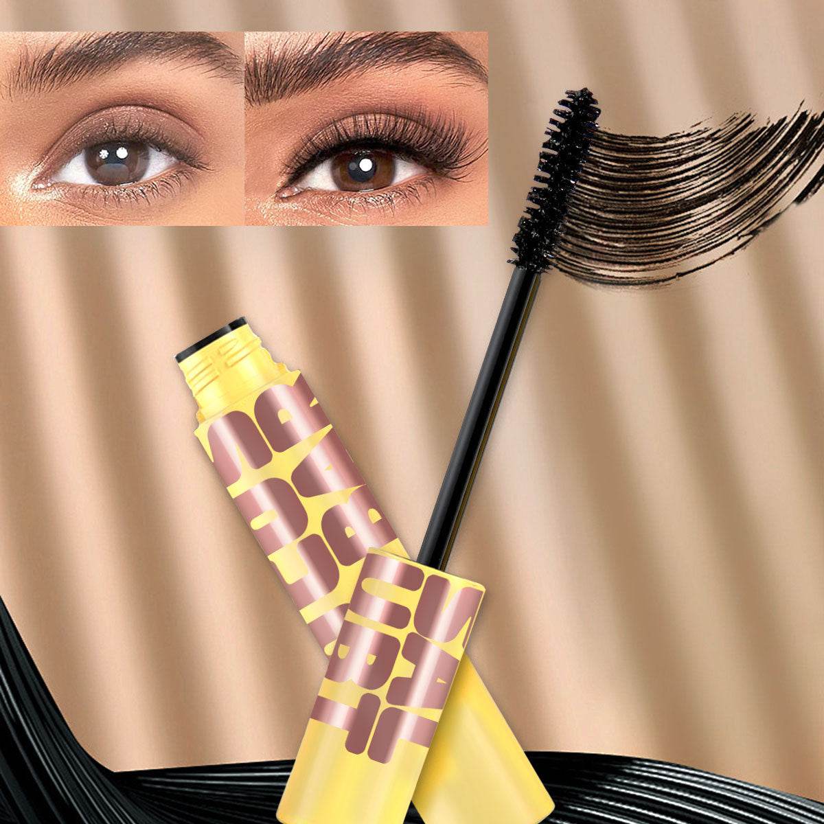 BARUBT Long-lasting Waterproof Mascara for Curly and Thick Lashes - Price Value Store