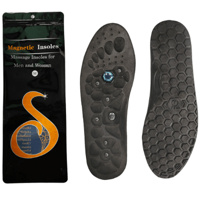Transparent Magnetic Insole Men's Breathable Insole Running Sports Shock Absorbing Massage Insole Women's Tailable Magnetic Therapy Insole - Price Value Store