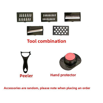 Stainless Steel Hand Guard Vegetable Cutter with Grater and Slicer - Price Value Store