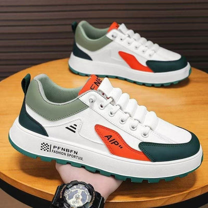Leather men's casual durable slip-on shoes - Price Value Store