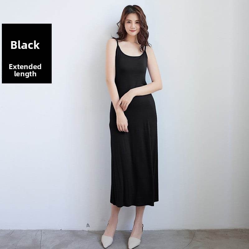Sleeveless Slip Dress - Loose Fit Casual Inner Skirt - Price Value Store